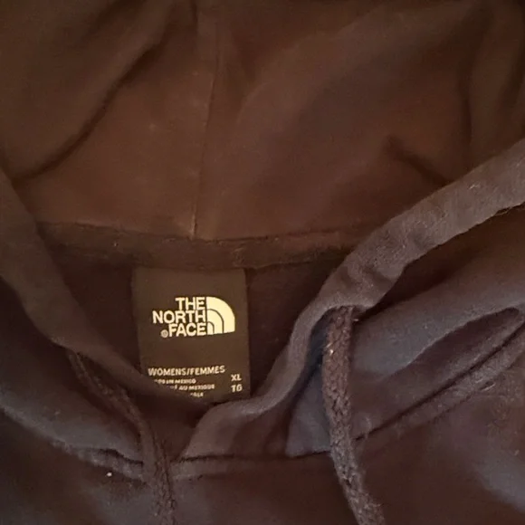 The North Face Classic Black Hoodie for Women’s XL - Picture 2 of 3